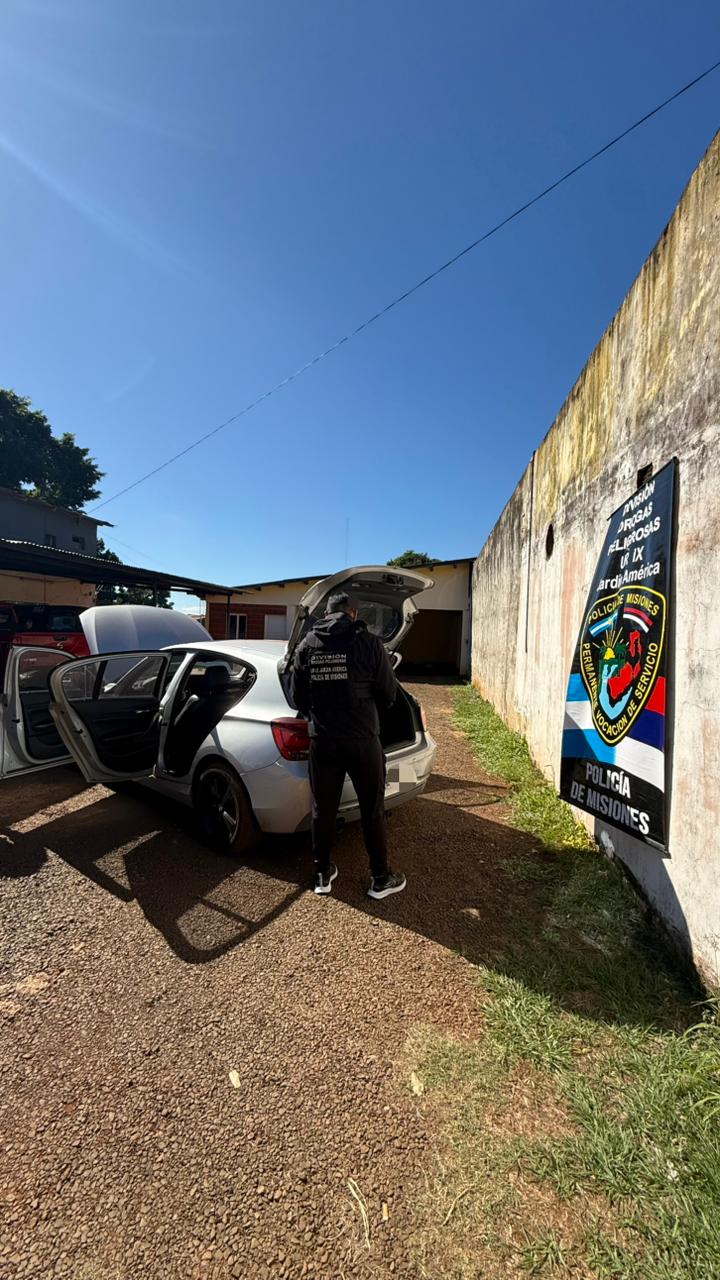 Circulaba en Jardín América con un BMW dado de baja por destrucción y documentación falsa 2